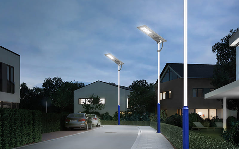 What types of solar lights are there?